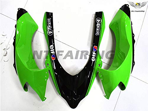 Amazon.com: New Gloss Green Black Fairing Fit for 2004 2005 ZX10R